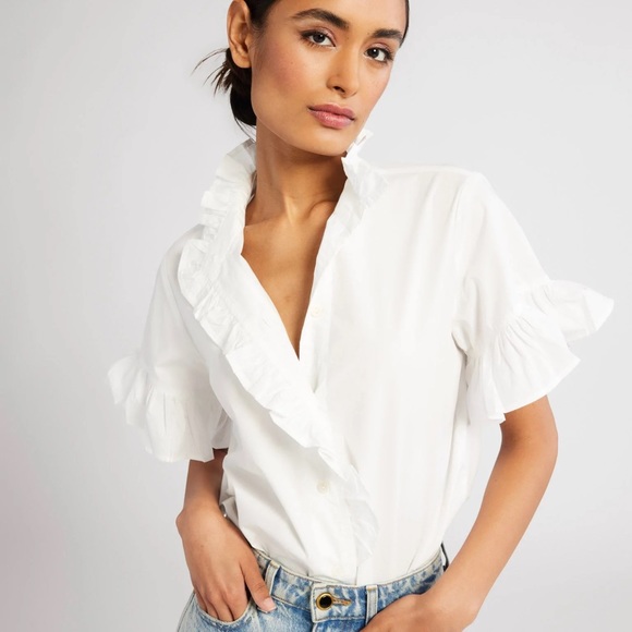 Mille Vanessa Blouse in Ivory Cream - Picture 5 of 9